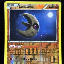 Lunatone 73/135 - Plasma Storm - Reverse Holo Pokemon TCG - Image 2