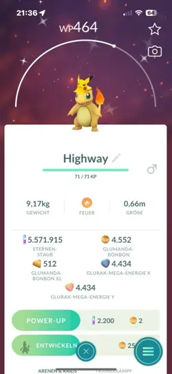 ✨Pokemon Go Shiny Glumanda Mit PIkachul Schild /Pikachu Visor✨ - Image 1