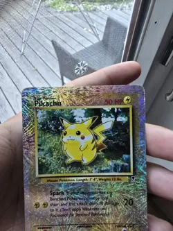 Pikachu #86 Reverse Holo Pokemon Legendary Collection Excellent - Image 3