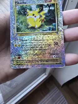 Pikachu #86 Reverse Holo Pokemon Legendary Collection Excellent - Image 4