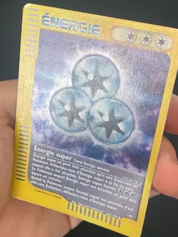 CARTE POKEMON ENERGIE SUPER 145/147 FR PEU COMMUNE REVERSE WIZARDS AQUAPOLIS- BE - Image 2