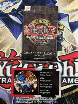 Yugioh EMPTY Tournament Pack TP1 Booster Pack English - Image 1