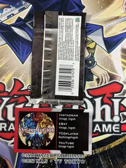 Yugioh EMPTY Tournament Pack TP1 Booster Pack English - Image 2