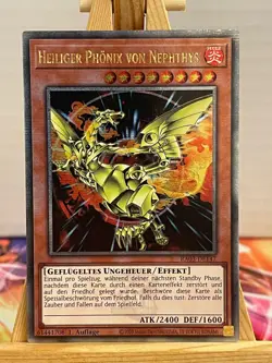 Heiliger Phonix Von Nephthys RA03-DE147 Quarter Century Secret Rare DE NM YUGIOH - Image 1