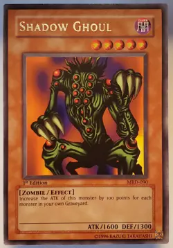 Yu-GI-Oh! Shadow Ghoul MRD-090 Metal Raiders 2002 VINTAGE 1st Edition Near Mint - Image 1