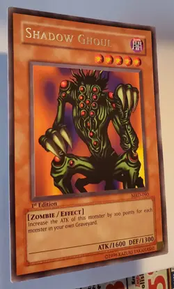 Yu-GI-Oh! Shadow Ghoul MRD-090 Metal Raiders 2002 VINTAGE 1st Edition Near Mint - Image 2