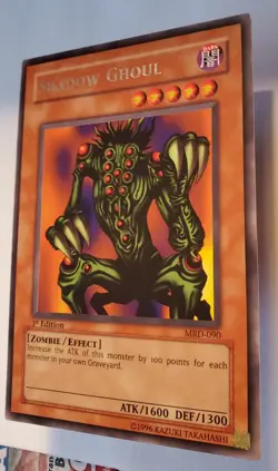 Yu-GI-Oh! Shadow Ghoul MRD-090 Metal Raiders 2002 VINTAGE 1st Edition Near Mint - Image 3