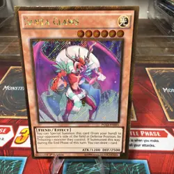 Yugioh! - Santa Claws PGL2-EN021 Premium Gold Secret Rare 1st Edition NM - Image 1