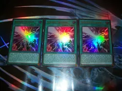 3x Seventh Tachyon 1st Edition Ultra Rare BLGG-EN126 Yu-Gi-Oh! - Image 1