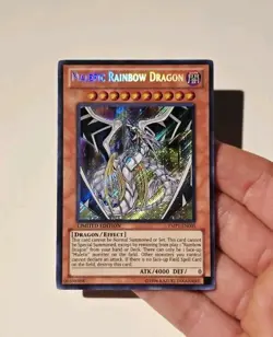 Yugioh Malefic Rainbow Dragon YMP1-EN005 Secret Rare NM - Image 3