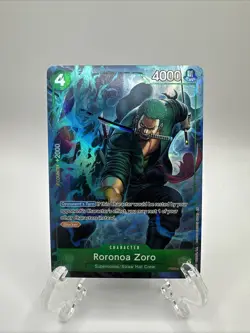 Roronoa Zoro PRB02-006R Alt Art Holo - One Piece PRB-02 The Best Vol. 2 -English - Image 1