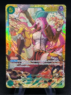 One Piece CCG Jewelry Bonney (SEC) Legacy of the Master OP12-118 NM - Image 1