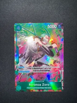 ONE PIECE ZORO OP15 TR ENG - OP13-037 Roronoa Zoro Treasure Rare OP-15 - Image 1