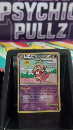 Slowking 12/123 - HeartGold & SoulSilver - Reverse Holo Rare LP Pokemon Card - Image 1