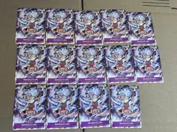 14x Monkey.D.Luffy P-041 Purple Character Promo Card NM - Image 1