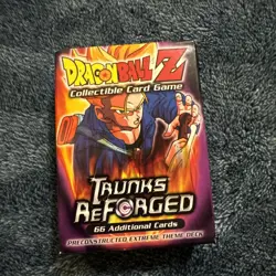 DragonBall Z Card Game Trunks Reforged Extreme Theme Deck 2002 Factory Sealed - Image 1