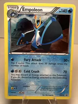 LP- Empoleon BW56 Holofoil Black and White Promos AUTHENTIC Pokemon Card - Image 1