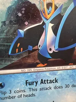 LP- Empoleon BW56 Holofoil Black and White Promos AUTHENTIC Pokemon Card - Image 2