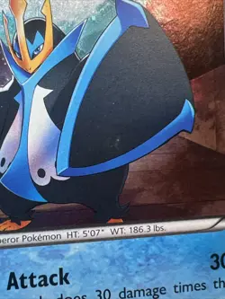 LP- Empoleon BW56 Holofoil Black and White Promos AUTHENTIC Pokemon Card - Image 3