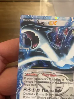 Pokemon Lugia EX BW83 Team Plasma Black & White Promo Holo 180 HP Card - Image 2