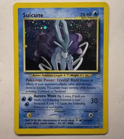 Suicune Neo Revelation Holo Pokemon TCG Card 14/64 Unlimited Rare LP Condition - Image 1
