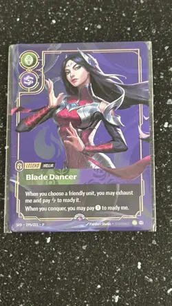 Riftbound Irelia Plated Legend Promo Metal Card RQ Lille - Image 1