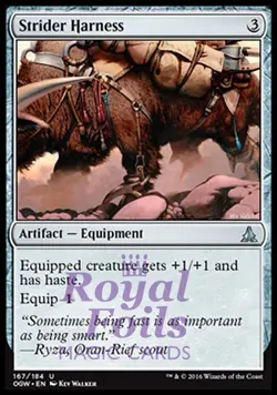 Strider Harness 4x FOIL OGW MTG Oath of the Gatewatch Uncommon MINT artifact - Image 1