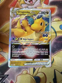 Dragonite VSTAR SWSH236 SWSH: Sword & Shield Promo Cards Holo NM - Image 1