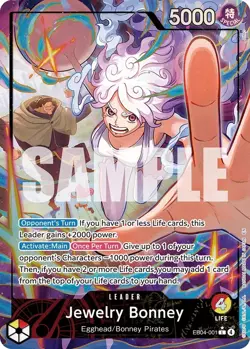 One Peace Card Jewelry Bonney (EB04-001) (Alternate Art) - Adventure on Kami's I - Image 1