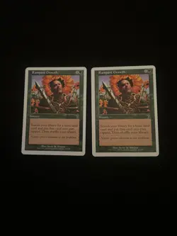 Rampant Growthx2 [7th Edition] NM/LP MTG Magic Cards - Image 1