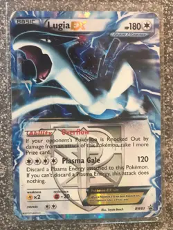 Pokemon cards lot. 14 cards. LUGIA EX. RAYQUAZA EX. SHINX. And more. - Image 2