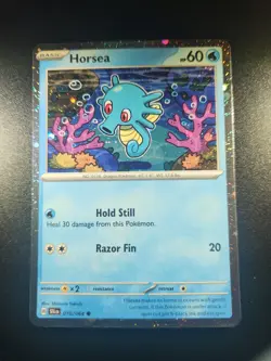 Kingdra ex 131 Sv: Scarlet & Violet Promo Card + Horsea And Seadra Cosmo Holos - Image 5