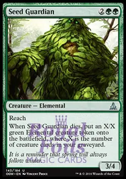 Seed Guardian 2x FOIL OGW MTG Oath of the Gatewatch Uncommon MINT green - Image 1