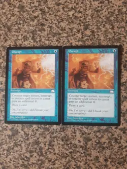 MTG 2 x Disrupt - Weatherlight - Image 1