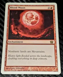 Magic the Gathering - Blood Moon - 8th Edition MTG LP - Image 1