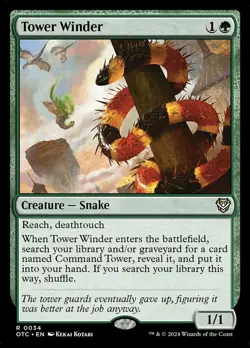 Light Play x 1 Tower Winder Commander: Outlaws of Thunder Junction - Image 1