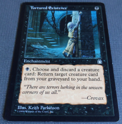 MTG Tortured Existence | Stronghold | NM | Black Enchantment | Commander Pauper - Image 2