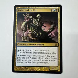 Lich Lord of Unx - The List Light Play, English Magic the Gathering MTG The List - Image 1