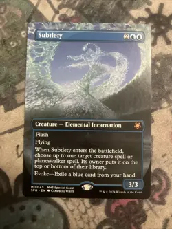MTG Subtlety (Borderless) Special Guest Modern Horizons 2 #45 Regular Mythic - Image 1