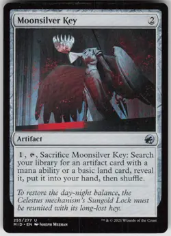 MOONSILVER KEY 255 UNCOMMON MAGIC: THE GATHERING LP - Image 1