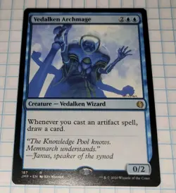 Vedalken Archmage - JMP 187 Normal English Jumpstart - MTG - Image 1