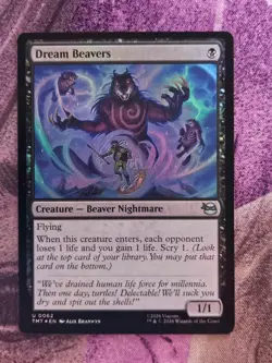 Dream Beavers 0062 Teenage Mutant Ninja Turtles Magic: The Gathering Foil NM - Image 1