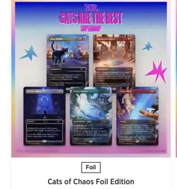 SECRET LAIR CATS OF CHAOS FOIL PRE-ORDER CONFIRMED Pre-sale - Image 1