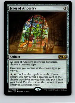 Magic the Gathering Icon of Ancestry Core Set 2020 MTG Free Shipping! - Image 1