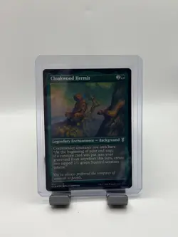 MTG, Cloakwood Hermit $3 ORDER MIN 514 (Foil Etched) Battle for Baldur's Gate - Image 1