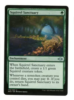 Squirrel Sanctuary 174 Uncommon Modern Horizons 2 Magic: The Gathering Near Mint - Image 1