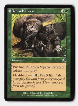 Acorn Harvest 118 Common Torment Magic: The Gathering Near Mint - Image 1