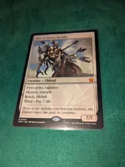 Sire of Seven Deaths NM Non-Foil M 0001 FDN Magic The Gathering - Image 1