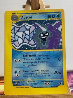 Austos 42/165 Rare Expedition Deutsch Exc Pokemon - Image 1