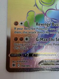 Pokemon Machamp VMAX Rainbow Rare 194/189 - English - Astral Radiance - NM/NM+ - Image 5